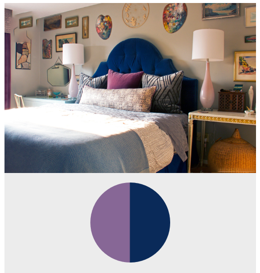 8 ترکیب منحصر به فرد رنگ بنفش در دکوراسیون داخلی منزل