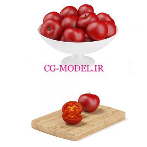 مدل سه بعدی گوجه