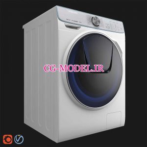 مدل سه بعدی ماشین لباسشویی (3)